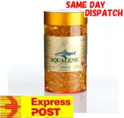 Careline 99.9% Pure Squalene 1000mg Capsules from deep sea shark liver oil
