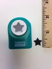 Marvy Uchida Button Craft Punch - Star - NEW