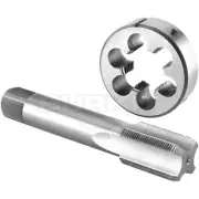 M20 X 1.5 Tap and Die Set Left Hand, M20X1.5 Machine Thread Tap and Round Die