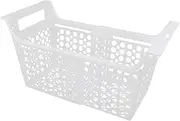 Freezer Organizer Bins, PP Chest Freezer Basket Deep Freezer Container, Heavy Load Chest Freezer Organizer Storage Chest for Home Kitchen, Refrigerator Basket Organization Bins