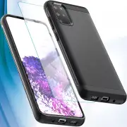 For Samsung Galaxy S20 Plus Ultra Case Phone Cover Shockproof + Tempered Glass
