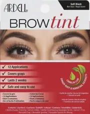 Ardell Brow Tint Soft Black, Complete Brow Tinting Kit