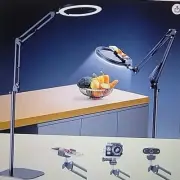 10" Cantilever Bracket Lamp Ring Light Overhead Phone Camera Mount Tripod NEW
