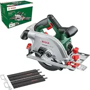 [Bosch] Home And Garden: Universal Circ 18V-53 cordless circular saw (Optiline Wood saw blade, dust suction adapter, parallel guide)