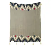 Merryn Cotton Throw Multi by J Elliot Home