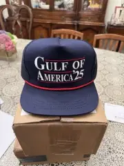 NEW Release RARE Gulf Of America Hat MAGA Cap 45-47 Authentic Trump 2025