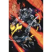 Silverhawks #1 Cover Zc 1:40 Cousens Battle Damage Virgin Dynamite