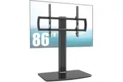 Adjustable TV Stand with Wall Mount for 40-86 inch Screens - Holds up to 66kgs