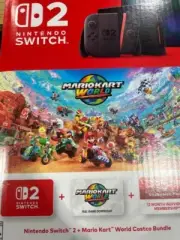 Nintendo Switch V2 Console + Mario Kart World Bundle