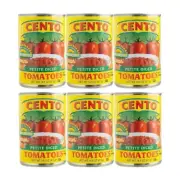 [PACK OF 6] Cento Petite Diced Tomatoes, 14.5 Ounce Cans