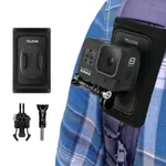 TELESIN 背包肩帶支架支架適用於 GOPRO HERO 10 9 8 7 6 5 4 3 INSTA360 SJC