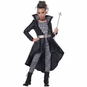 The Prin-Sass Dark Princess Gothic Medieval Halloween Fairytale Child Girls Costume