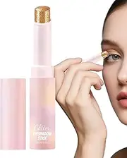 Shimmer Eyeshadow Stick - Crystal Jelly Glaze Sticks Eyeshadow,Blendable Long Lasting Cosmetic for Women Sensitive and Dry Skin