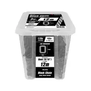 Pinnacle 8mm 5/16" x 12m Black Chain