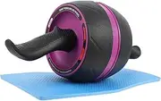 ibasenice Abdominal Trainer Wheel Exercise Roller Ab Roller Strength Training Machine Home Gym Equipment