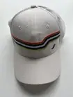 NWT Saucony Running Cream White Trucker Mesh Snapback Hat Athletic