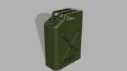 L'Arsenal Models 1/350 U.S. JERRY CANS (10) 3D Printed Set