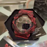 在飛比找蝦皮購物優惠-CASIO G-SHOCK GD-120 紅 迷彩 軍風