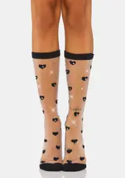 Got The Passion Sheer Socks