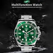 AW12/AW13 Pro Smart Watch with 1.28 Screen, Fitness Tracker, Call Monitor, Media Control, IP67 Waterproof for Android iOS