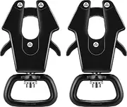 Reginary 2 Pcs Frog Clip Dog Leash 360 Degree Swivel Clip Heavy Duty Quick Release Metal Dog Leash Buckle Clasp Chain Buckle for Linking Pet Collar and Pet Supplies
