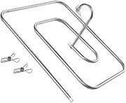 Drying Hangers Clips Spiral Quilt Rack 1 Set Blanket Rack for Balcony Quilt Drying Shelf