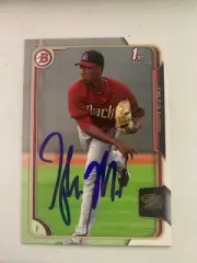 Tyler Mark 2015 Signed Bowman Team Card