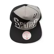 Mitchell & Ness San Antonio Spurs Multiply Black/Grey Adjustable Snapback Hat