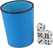 CLISPEED 1 Set Party Dice Cup Shaking Container for Games PU Material Capacity for Indoor Outdoor Fun Includes Multiple Dice for All Occasions