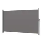 NNEDSZ Side Awning Sun Shade Outdoor Retractable Privacy Screen 1.8X3M Grey