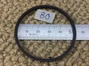 80mm Folded Length - 2mm Square Rubber Belt for CD-Cassette Deck -VCR - Player