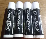Lot of 4 ChapStick Classic Original Skin Protectant Lip Balm, 0.15 oz