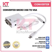 在飛比找蝦皮購物優惠-Micro USB 轉 VGA 轉換器 USB 轉 VGA 