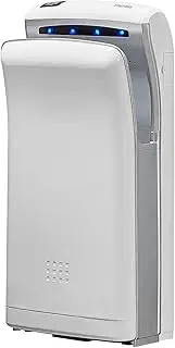 interhasa! Automatic Hand Dryer with HEPA Filter Commercial Jet Hand Dryers for Bathrooms 220-240 V 1800 W, AU Plug, White, 650 * 300 * 190 mm, 7.62 kg