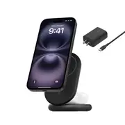 2-in-1 Magnetic Foldable Wireless Charger with Qi2 15W
