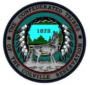 The Confederated Tribes of the Colville Reservation Self-adhesive Vinyl Decal