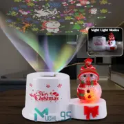 Christmas Snowflake Projector LED Moving Snowfall Laser Light Outdoor Landscape