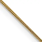 14K Yellow Gold 20 Inch .65mm Round Snake With Lobster Clasp Chain