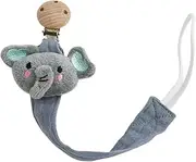 Nipple Clip Holder,Teethers Holder Clip for Toddler | Anti-Drop Toddler Travel Must Pacifier Clips for Teething Rings, Toys, Baby Blankets, Drool Bibs