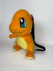 Pokemon Charmander 14" Plush Backpack Rare OOP Nintendo New with Tags 2016