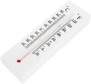 SOESFOUFU Thermometer Key Hider Decorative Outdoor Key Storage Box for Keys and Valuables Wall-Mounted Plastic Container for Indoor and Outdoor Use Realistic Design for Home Decor
