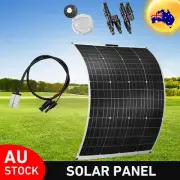 12V 300W Flexible Solar Panel Kit Caravan Battery Charging With Anderson plug AU