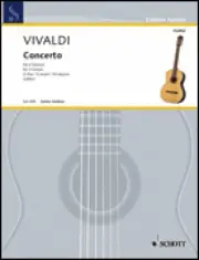 Concerto in G Major for 3 Guitars Sheet Music from Concerto Vivaldi 049010911