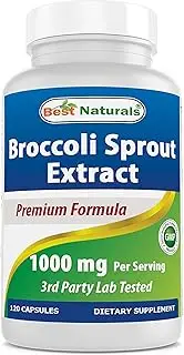 Best Naturals Broccoli Sprouts Extract, 1000 mg, 120 Count