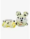 Disney Mickey Mouse Mummy Halloween Ceramic Cookie Jar Canister bonus pillow