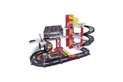 Bburago 1:43 Ferrari Racing Garage Set Kids Toy Track Playset w Die Cast Car 3+