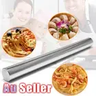 French Style Stainless Steel Checkered Safe Dishwasher Rolling pin Chef