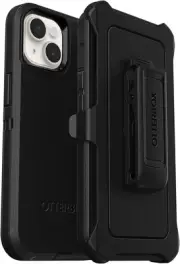 Drop+ Case for iPhone 14 Plus OtterBox Defender Case Belt Clip Holster Black