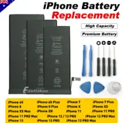 For iPhone 13/12/11Pro XS Max XR 6S 7/8 PLUS High Capacity Replacement Battery