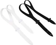 [Abaodam] 2pcs Silicone Diving Mask Strap Comfortable and Secure Fit Swimming Goggles Retainer for Safe Diving Experience Soft Silicone Athletic Glasses Straps for Prolonged Use